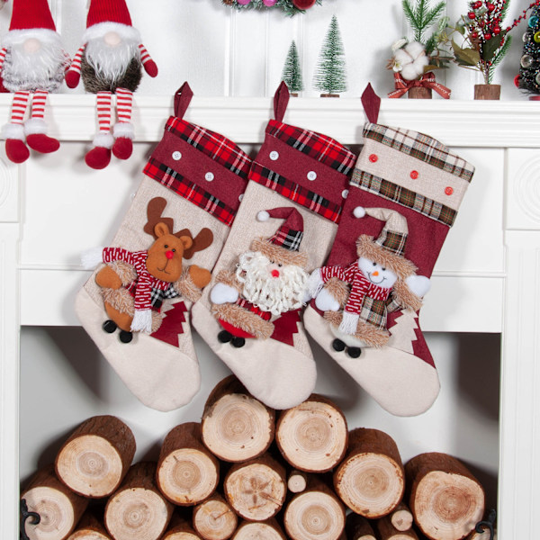 ##/3-pack julstrumpor för julklappar##/