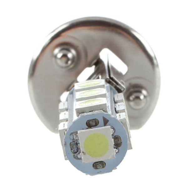 2 kpl Auton valo Ajovalopolttimo H1 Valkoinen 13 Smd 5050 Led-sirua (exwo)