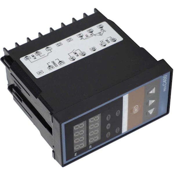 BERM Digitalt Display Temperaturmåler Høy Nøyaktighet Termometer REX-C400FK02-V x DA