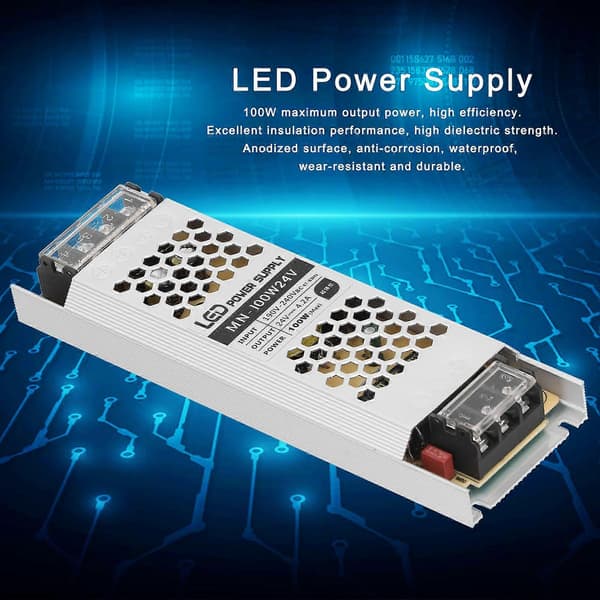 100W Switchande Strömförsörjning LED Strip Driver Belysning IP68 Skydd CTN Serie AC110?240V
