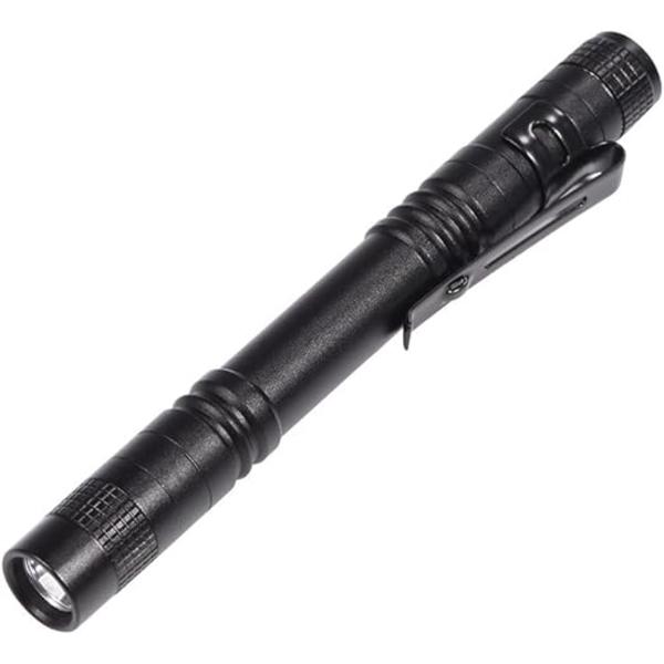 LED lommelygte med klips (længde 9 cm) Penlight medicinsk mini port