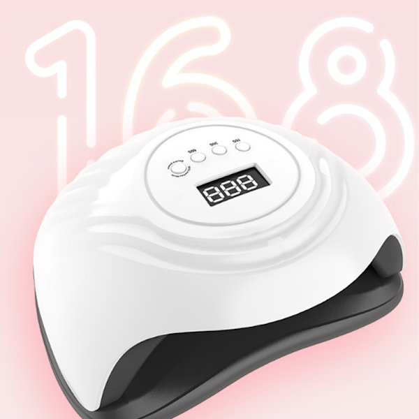 168W manicure lampe UV neglelak lim bage lampe, led