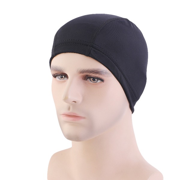 /#/Svart mesh dome cap-hette for parykkfremstilling elastiske hårnett med bredt elastisk bånd 5 stk/parti/#/