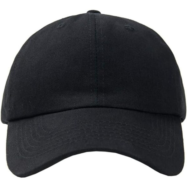 Hatter for menn Klassisk lav profil Justerbar Strapback Bomullsfar