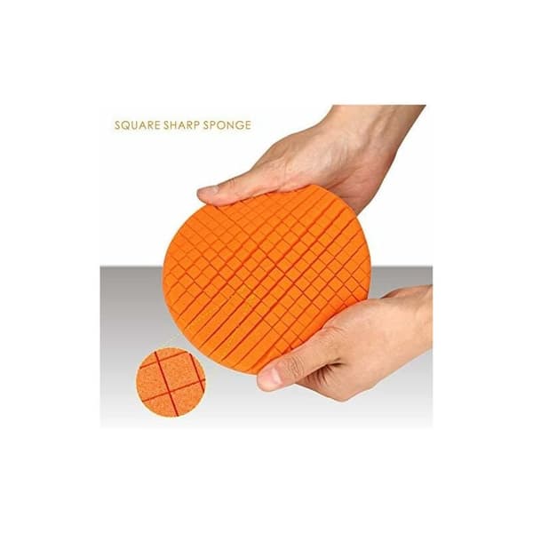 Poleringspude, 5 stk. 150 mm/6 tommer poleringssvamp poleringssæt fo