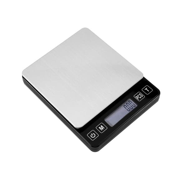 Digitaalinen keittiövaaka - 3000g/0.1g Korkea Tarkkuus Monitoiminen