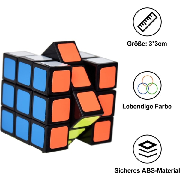 Sett med 16 Mini Magic Cubes 3 x 3 x 3 cm - Gave til barnebursdag
