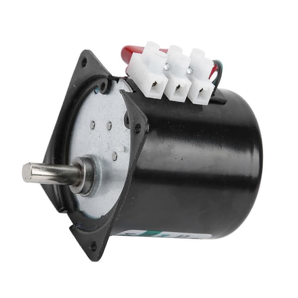 Mini Motor AC Synkron Metallväxel Långsam Hastighet Permanent Magnet DIY Generator Utrustning 14W2.5rpm/min AC220V