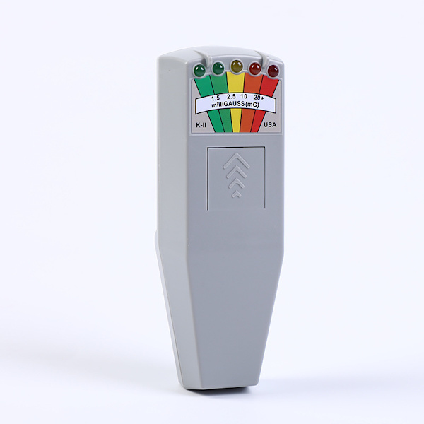 ##/5 LED EMF strålingsdetektor, strålingstester K2, grå##/