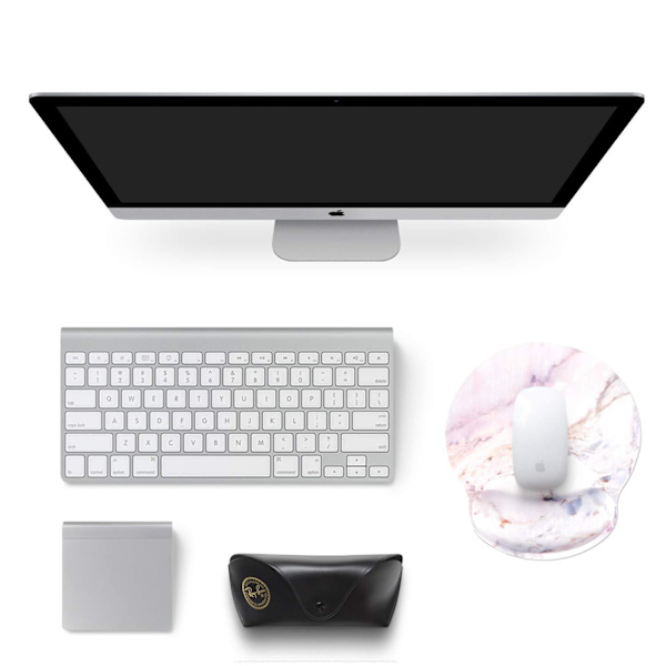 Ergonomisk Musmatta - Spelmusmatta med Gel-handledsstöd, Comfo