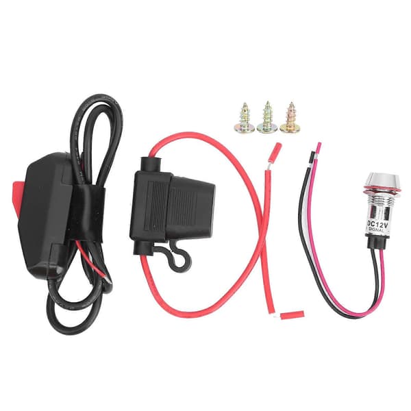 Främre Bromsledningslås Kit Däcklås Kraftig Typ Universal Rullkontroll Backhållare Kit 1/8?27 NPT Svart