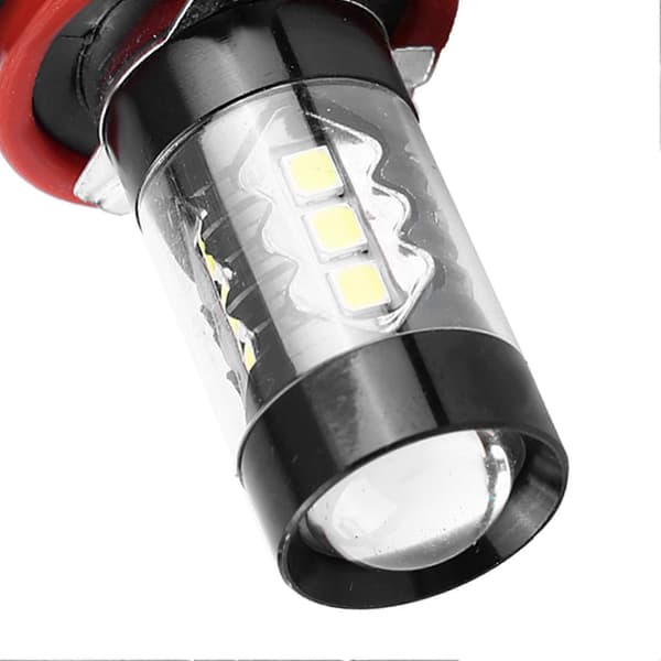 2 st H11 H8 12V?24V 80W Bil Högeffekts Starka LED Dimljus Dagsljuslampor