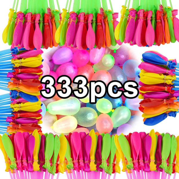 Water Bomb Balloons (333), Cluster Water Bombs, Self-Sealing and