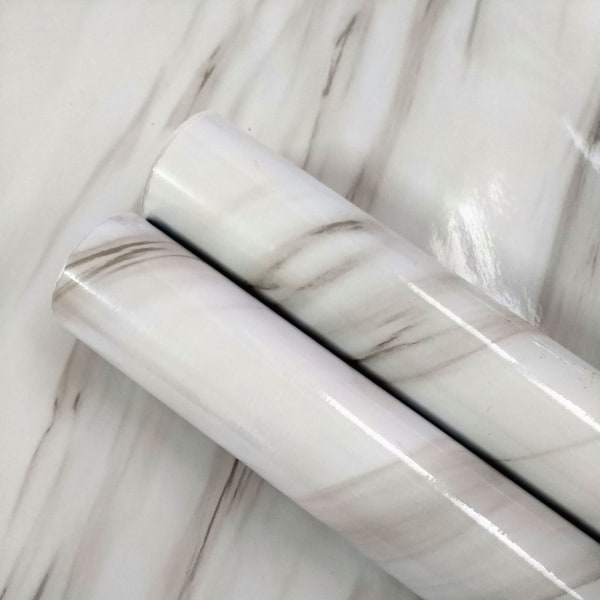 2-pack Vit Självhäftande Tapet Möbelklisterpapper 4