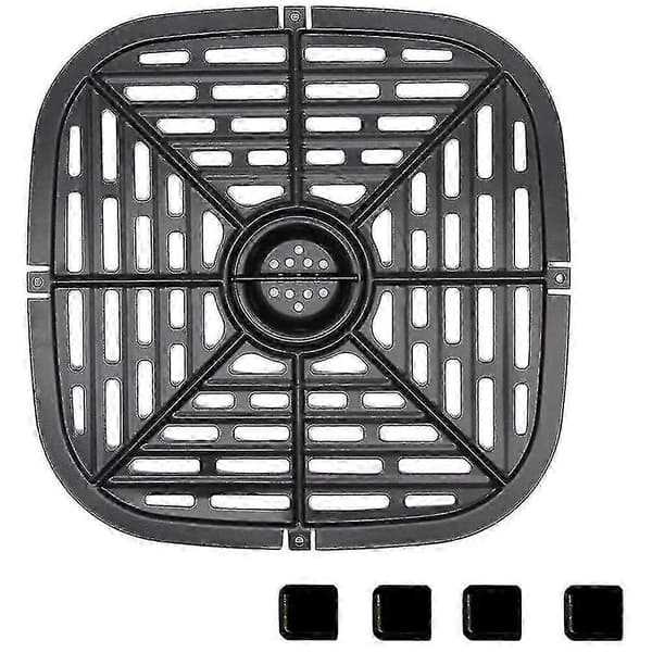 Firkantet erstatningsgrillpanne for frityrkoker, passer til Power Dash, frityrkokere, grillplate for frityrkoker