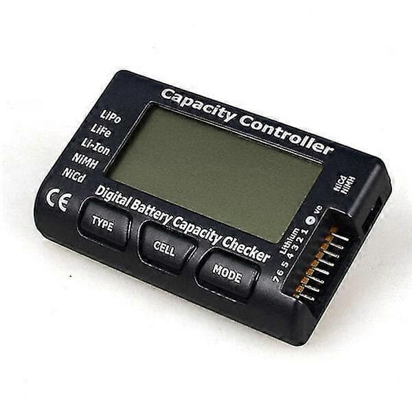 CellMeter 7 V2 Med Balanseringsfunktion Digital Batterikapacitetskontroll Spänningsmätare