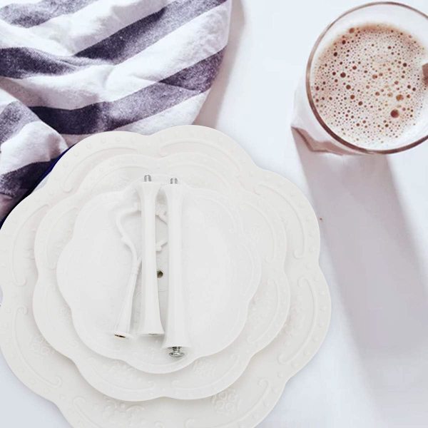 3-etagers Cupcake Stativ, Plastik Etageret Serveringsstativ, Dessert