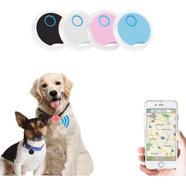 ##/4-pakks Smart Bluetooth-sporingenhet & Bluetooth-nøkkel finner – Nøkkellokaliserer##/