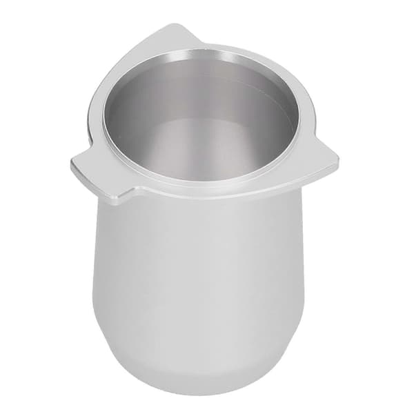 Dosering Kopp Aluminiumlegering Kaffe Dosering Kopp Pulvermatare Del för Breville 8 Kaffemaskin Silver