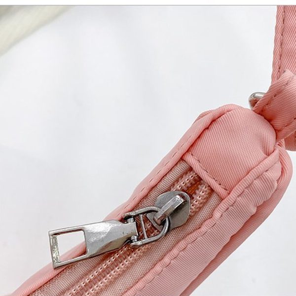 Skuldertaske damehåndtaske (pink)