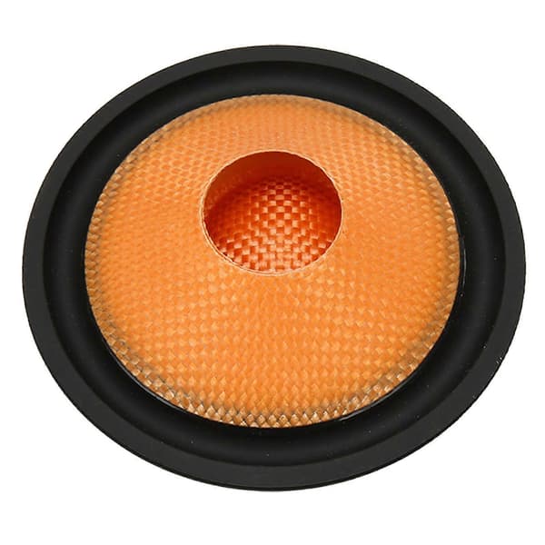 Högtalarkon Trummpapper 1 Tum Innerdiameter Subwoofer Kon Trummpapper med Gummikant för 4 Tums Högtalare