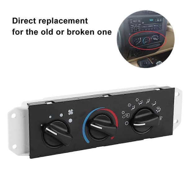 Auto Bil A/C Varmeapparatkontroll med Viftemotorbryter 55037473AB Passer til Jeep Wrangler