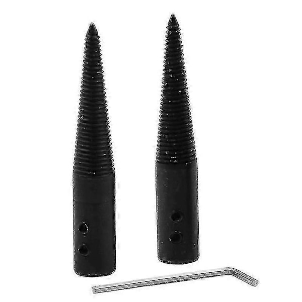 1 Pari Kiillotuslangan Taper-Spindle-Sovittimia Yhdistävä Tanko Vasen Ja Oikea Langallinen Sovitin Avaimella Pyörän Penkkihiontakon Penkille