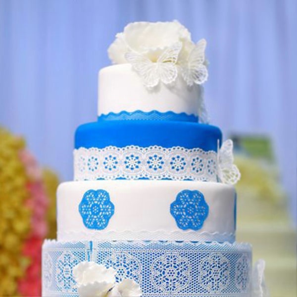 Vaahtomuovinen kerroskakun malli DIY Fondant-juhliin, muotoiluun, askartelumuotti, keittiötarvike 14 in