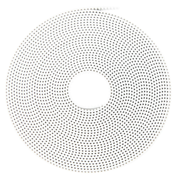 Synkronrem Vit Halkfri Timing Kuggremsa med Stålkärna 2GT6mm (5 Meter)