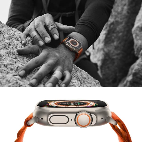 Orange - Rem kompatibel med Apple Watch Ultra 49/45/44/42mm 4