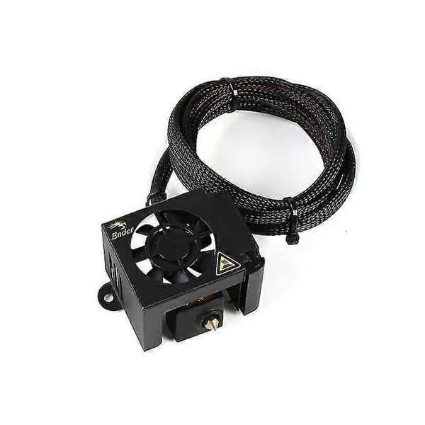 Creality 24V 40W Extruder Komplett Munstycke Hot End Kit med Munstycke Extruder+Kylfläkt+Skal för Ender-3
