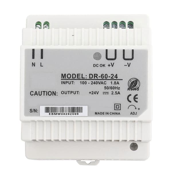 DR?60?24 60W Enkelt Output 24V Din Skinne Strømforsyning AC/DC Switching Strømforsyning