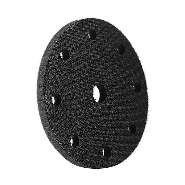 150 mm Diameter Mjuk Buffert Svamp Interface Dämpningsplatta för Slipplattor (9 hål)