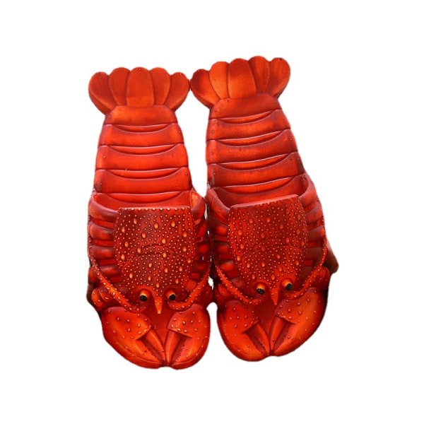 Women's lobster slippers lovers summer beach slippers bath s