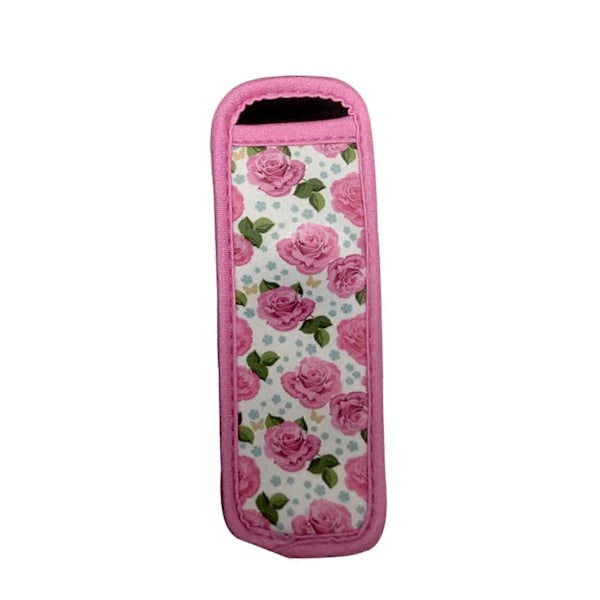 Popsicle Cover Gjenbrukbar Popsicle Holder Fleksibel Popsicle Pose Fargerik Is Popsicle Cover for Sommer B