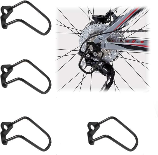 ##/Cykel Bakväxelskydd 4 st Stål Järn Cykel Bakväxelskydd Stativ##/