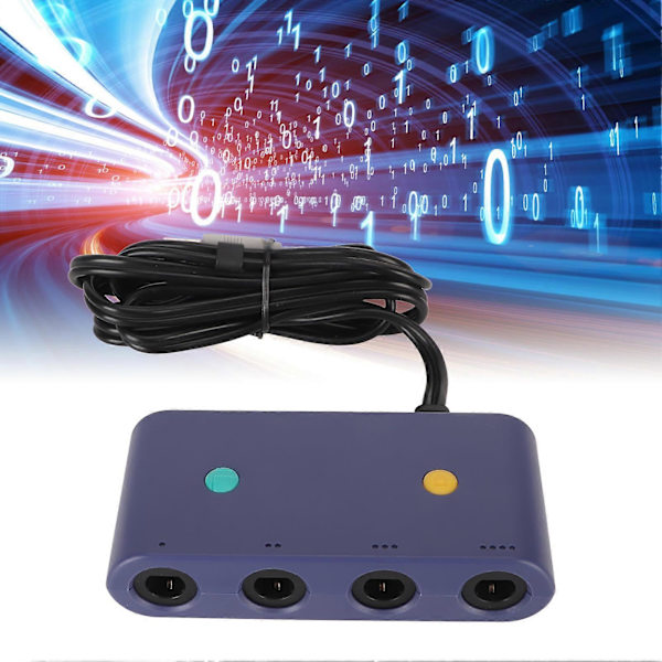 Adapter för Gamecube-kontroller 3 i 1 Spelkontrollkonverterare för WiiU för Switch PC