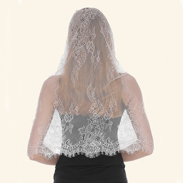 Mantilla-huivi Katolinen Pääpeite Huivit Espanjalaiset Mantillat