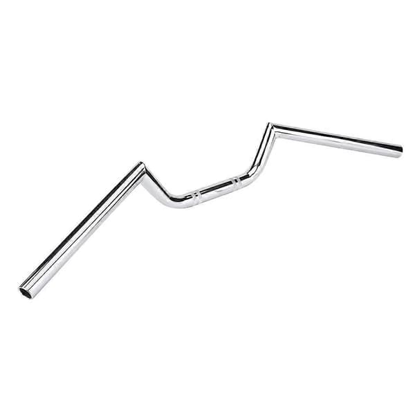 Universal motorsykkel ombyggings tracker styre drag bar reservedel (krom)