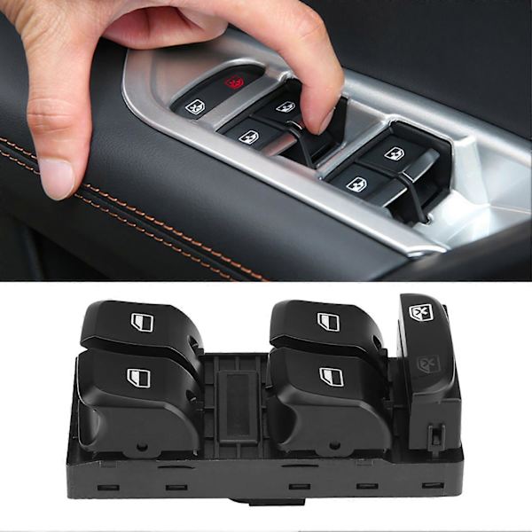 Bil Elektrisk Hovedstrømbryter Vinduskontrollbryter for A4 S4 Q5 8KD 959 851