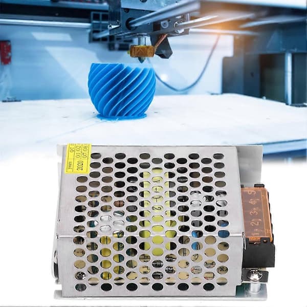 Switch Strömförsörjning Drivrutin Adapter DC12V Aluminiumlegering LED-skärm Ljusramp 3D-skrivare (S6012S12v 5a 60WAC100240V)