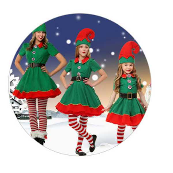 ##/4-pack barnkläder med gröna ränder för jul##/