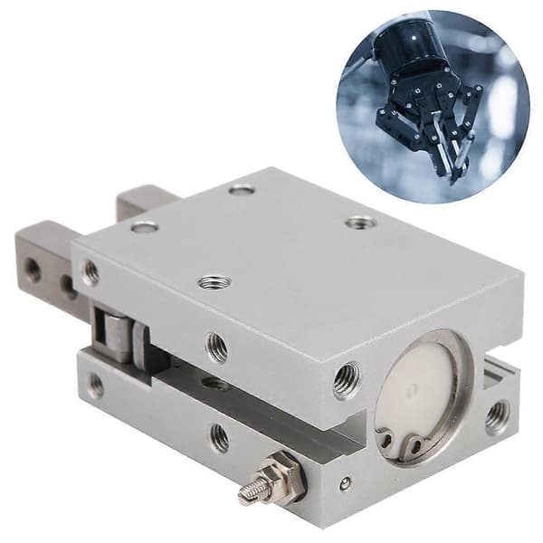 MHC2 Pneumatisk Finger Cylinder Enkelt Dobbeltvirkende Luft Griber Høj Præcision SealMHC2‑25D