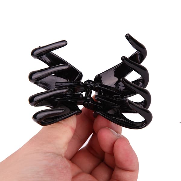 4-pack stora bläckfiskklämmor (brun och svart, 8 cm) halkfria spinde