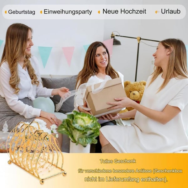 ##/Akryyliset joulualustat 6 kpl, kultaiset, juomatelineellä##/