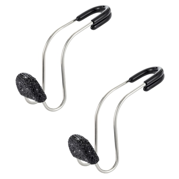 2 auton pääntuen koukkua (musta), Bling-autonvarusteet, General Mot