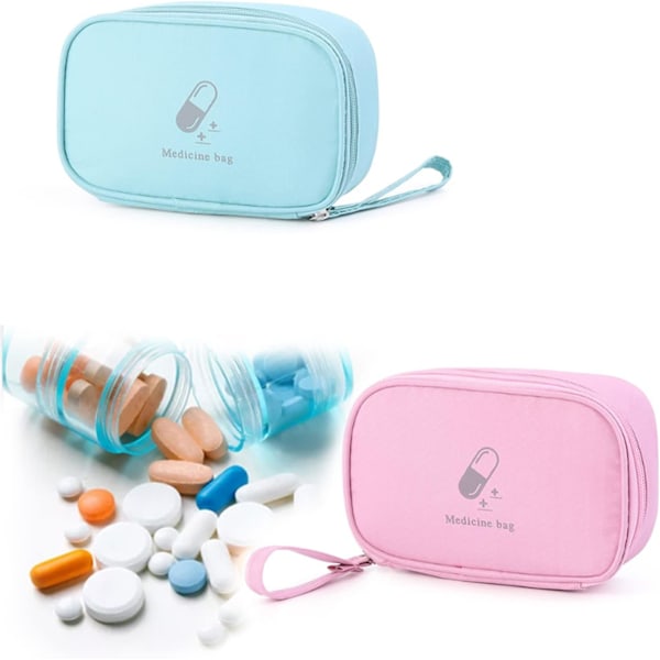 ##/2-pack Tomma Första Hjälpen-Set, Bärbar Vattentät Första Hjälpen Medica##/