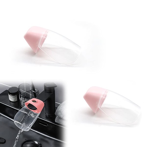 2-pack (Rosa) Kranförlängare för Småbarn - Barnbadkar & Handfat