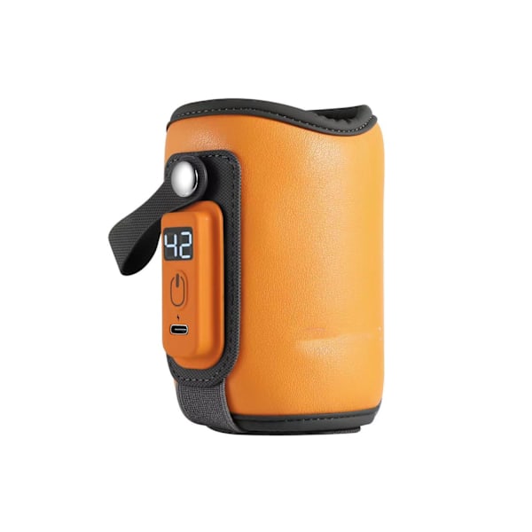 ##/Apparat for oppvarming av babyflasker i oransje##/