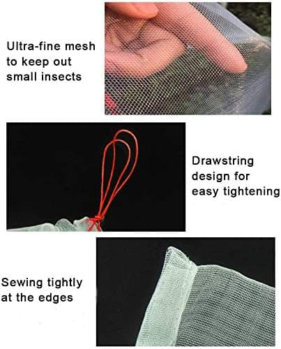 Have Net til Insekter og Fugle med Træk snor 4 Pak 3
